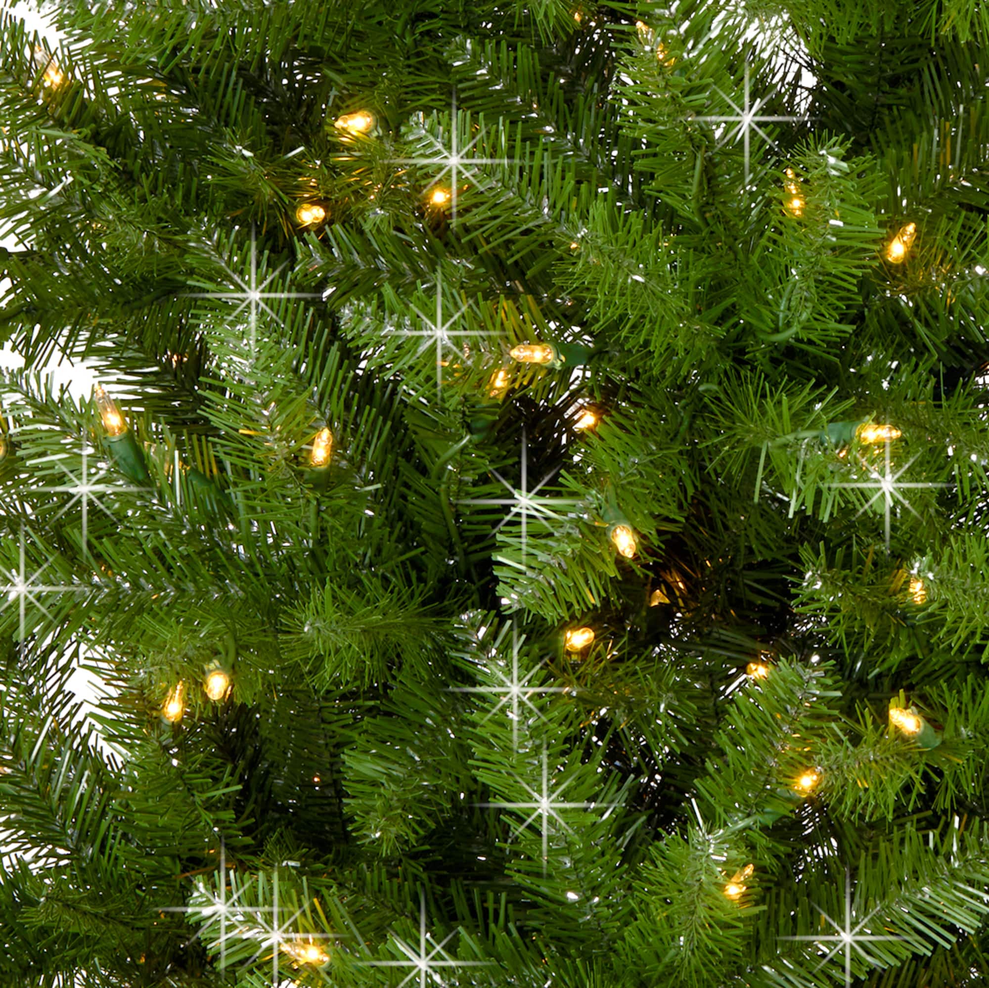 7.5ft. Pre-Lit Dunhill Fir® Shimmer Artificial Christmas Tree, Clear Lights